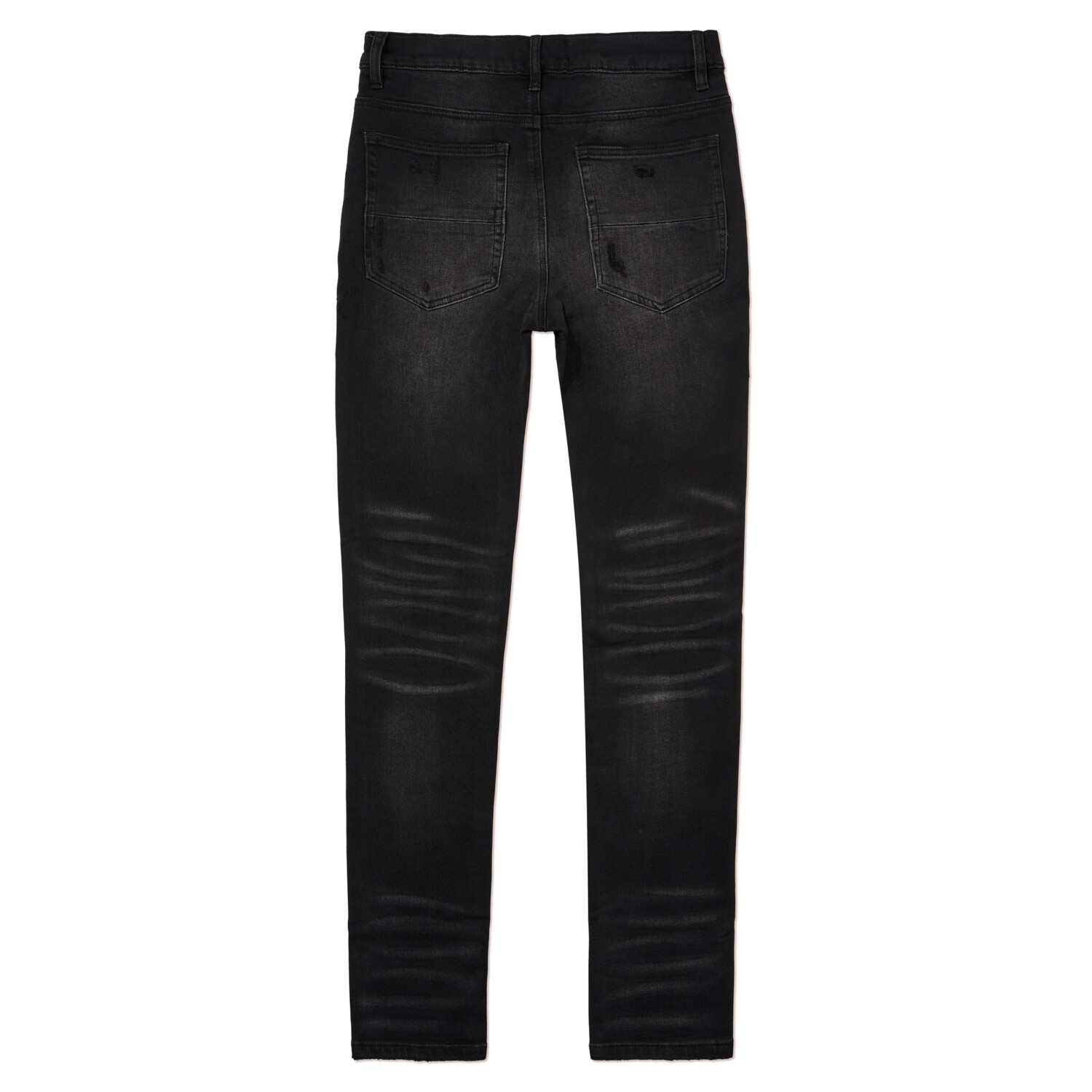 Aged Black Thrasher Jeans - Mike Department