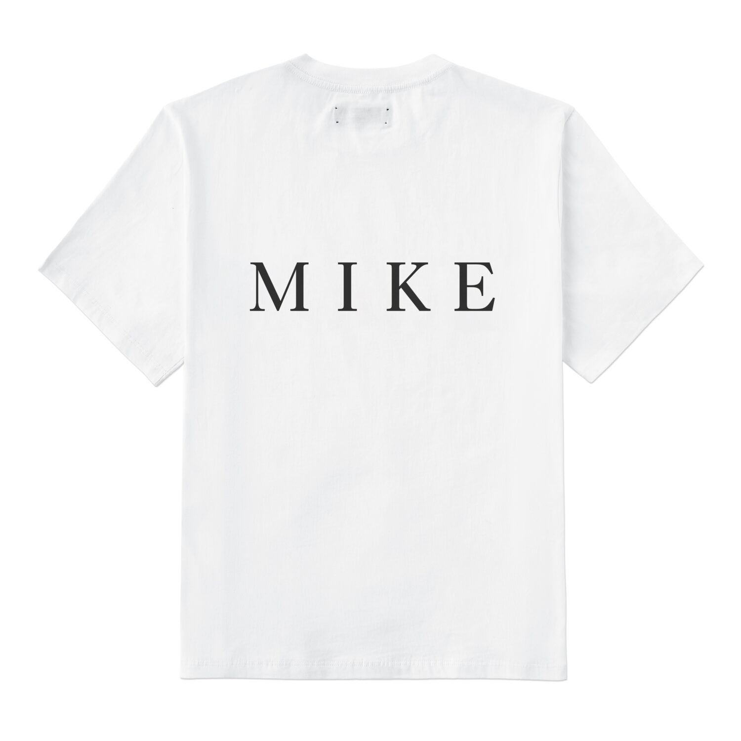 White Monogram Logo Tee - Image 2